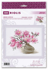 Borduurpakket Southern Magnolia - RIOLIS  ri-2018