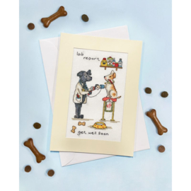 Borduurpakket Cockadoodle Cards - Lab Report - Bothy Threads    bt-xgc63