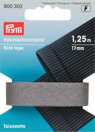 Prym Broekstootband  Grijs 17mm   900 303