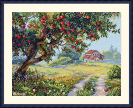 Borduurpakket The Old Apple Tree - Merejka      mer-k255