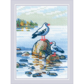 Borduurpakket By the Lake - RIOLIS     ri-2328