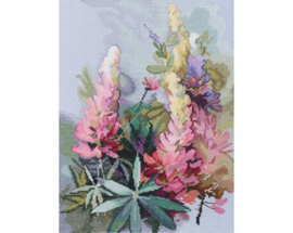 Borduurpakket Lupins -   RTO   rto-m00887