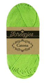 Scheepjes Catona 50 gram / 116 Celery - Fris Zacht Groen