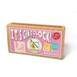 Borduurpakket Matchbox It's Gin o'Clock - ckc-mb-067