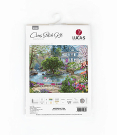 Borduurpakket Waterside Tea - Luca-S  ls-b2381