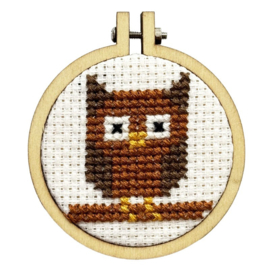 Borduurpakket Matchbox Owl You Need is Love! - ckc-mb-129
