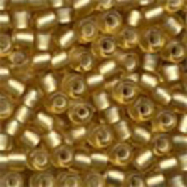 Pony Beads 6/0 Frosted Gold - Mill Hill   mh-16031