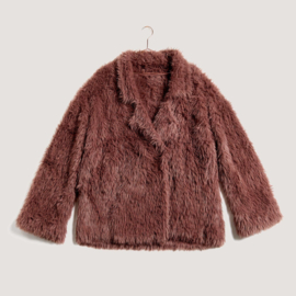 Rico Creative bont Fur  - 100g - 130m - 006 - Chocolade