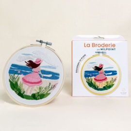 Vrij borduren pakket Beachside Memories - Milpoint      mil-e1-022k