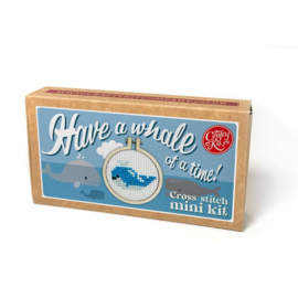 Borduurpakket Matchbox Have a Whale of a Time - ckc-mb-009