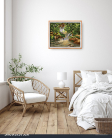 Schilderen op nummer Morning in the Forest - Collection d'Art  cda-pbn-a092