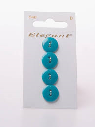 Knopen Elegant - Blauw / 546