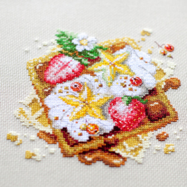 Borduurpakket Viennese Waffles - Chudo Igla    ci-120-091