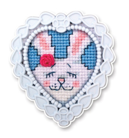 Borduurpakket Framed Art Bunny - RTO    rto-fa017