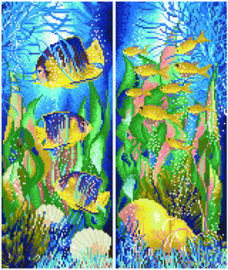 Diamond Dotz Underwater Scene - Needleart World   nw-dq12-011