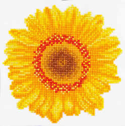 Diamond Dotz Happy Day Sunflower - Needleart World    nw-dd03-004