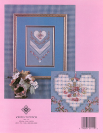 Hardangerpatroon Hearts Delight - Emie Bishop     eb-l111