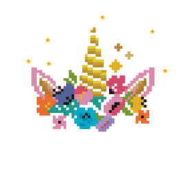 Diamond Dotz Flower Crown Mini Pillow - Needleart World    nw-ddp02-044