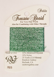 Petite Treasure Braid - Tropical Tide - Rainbow Gallery     rg-pb78
