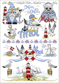 Borduurpatroon Lindner’s Kreuzstiche – Leaflet Meeresbrise / 150