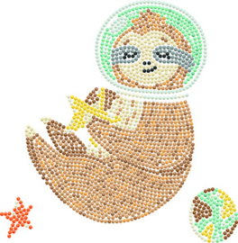 Diamond Dotz Sloth Universe - Needleart World    nw-dbx-018