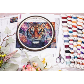 Borduurpakket Eyes of the Wild - Leti Stitch  leti-l9957