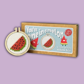 Borduurpakket Matchbox You're One in a Melon - ckc-mb-023