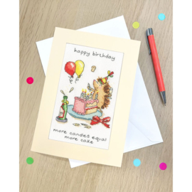 Borduurpakket Cockadoodle Cards - More Candles - Bothy Threads     bt-xgc62