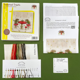 Borduurpakket Sarah Summers - Toadstool Treats - Bothy Threads    bt-xss26