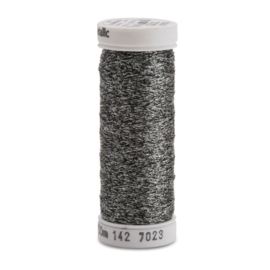 Sulky Original Metallic Garen 200 meter / 7023 zwart zilver