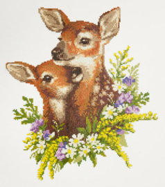 Diamond Painting Fawns - Freyja Crystal    fc-alvr-148