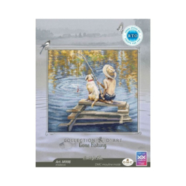 Borduurpakket Gone Fishing - RTO     rto-m00998