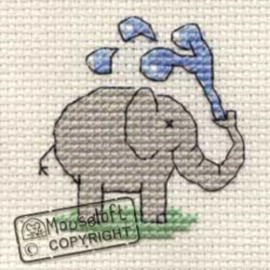 Borduurpakket Playful Elephant - Mouseloft    ml-004-f06