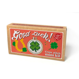 Borduurpakket Matchbox Good Luck! (Clover) - ckc-mb-021
