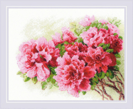 Borduurpakket Gorgeous Azalea - RIOLIS     ri-2258