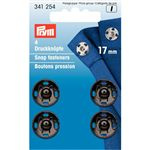 Prym Aaannaaibare Drukknopen  Zwart  17 mm  341 254