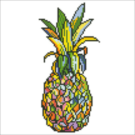 Diamond Art Pineapple - Leisure Arts    la-da02-50467