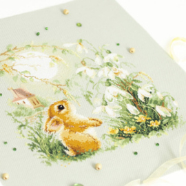 Borduurpakket Meadow Stories - Bunny - Magic Needle     ci-510-355