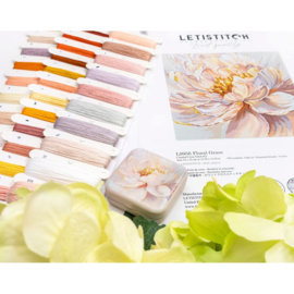 Borduurpakket Floral Grace - Leti Stitch    leti-l9956