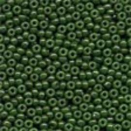 Glass Seed Beads Opaque Moss - Mill Hill   mh-02094