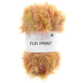 Rico creative fur print - Warm Shades - kleur 002