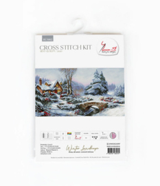 Borduurpakket Winter Landscape - Luca-S    ls-bu5002