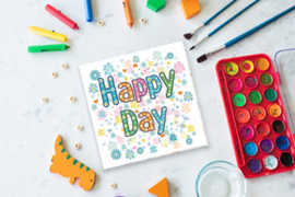 Diamond Dotz HAPPY DAY - Needleart World   nw-dbx-050