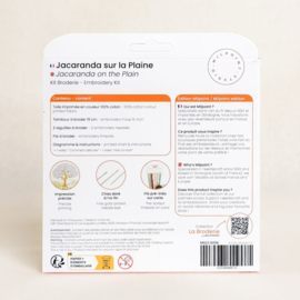 Vrij borduren pakket Jacaranda on the Plain - Milpoint     mil-e1-005k