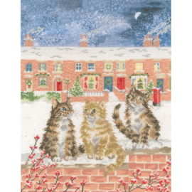 Borduurpakket Hannah Dale - Snow Is Glistening - Bothy Threads     bt-xhd158