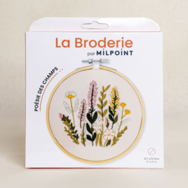 Vrij borduren pakket Poetry of the Fields - Milpoint     mil-e1-021k