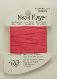 Neon Rays Watermelon - Rainbow Gallery    rg-n019