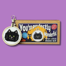 Borduurpakket Matchbox You're Purr-fectly Wonderful - ckc-mb-111