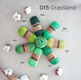 Scheepjes Catona Chroma - 015 Grassland - Meerkleurig Katoengaren