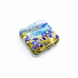 Blue Harmony Metallic Box - Leti Stitch     leti-25647